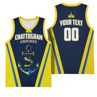 Custom Chattogram Cricket Royals Basketball Jersey Passion Power Purpose - Wonder Print Shop