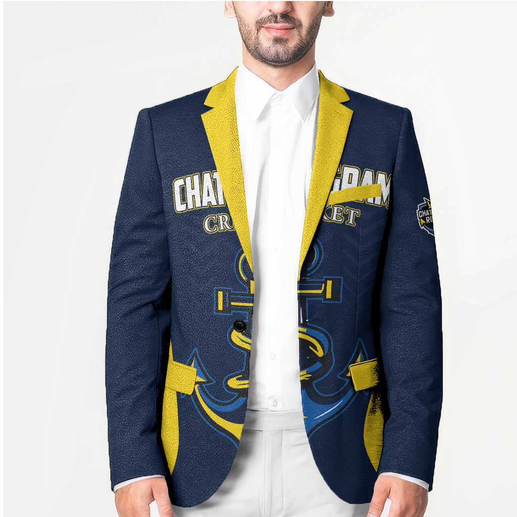 Custom Chattogram Cricket Royals Blazer Passion Power Purpose - Wonder Print Shop