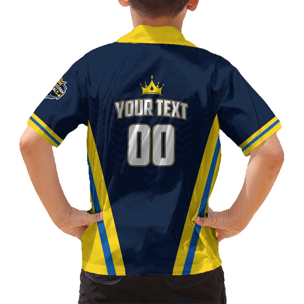 Custom Chattogram Cricket Royals Hawaiian Shirt Passion Power Purpose - Wonder Print Shop