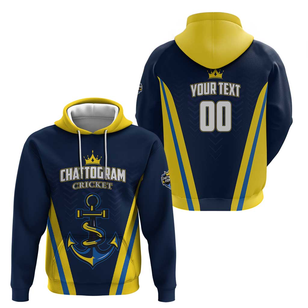 Custom Chattogram Cricket Royals Hoodie Passion Power Purpose - Wonder Print Shop