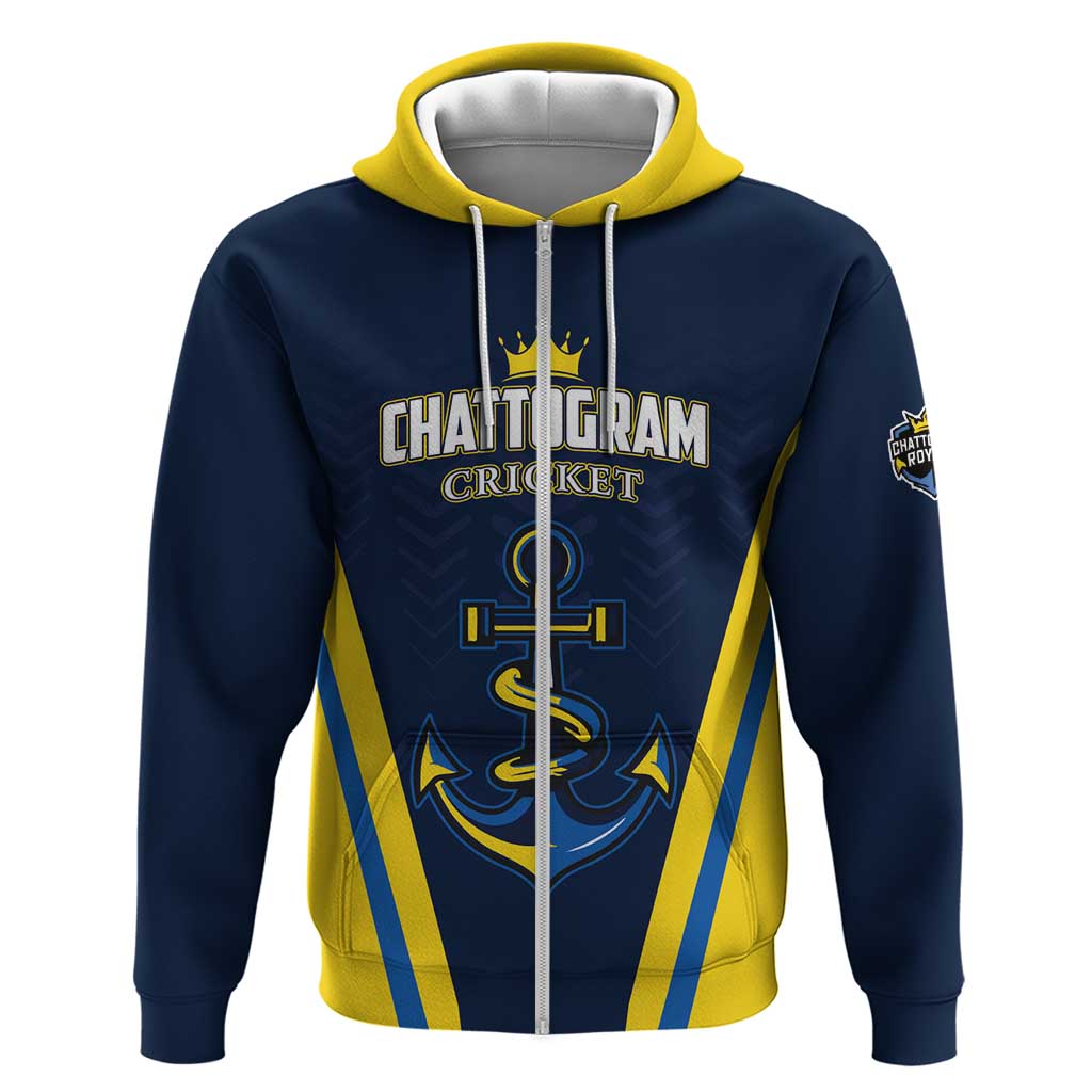 Custom Chattogram Cricket Royals Hoodie Passion Power Purpose - Wonder Print Shop