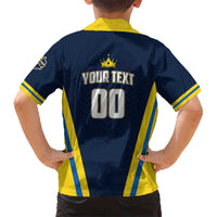 Custom Chattogram Cricket Royals Kid Hawaiian Shirt Passion Power Purpose - Wonder Print Shop