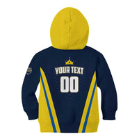 Custom Chattogram Cricket Royals Kid Hoodie Passion Power Purpose - Wonder Print Shop
