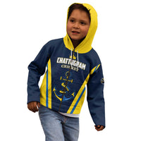 Custom Chattogram Cricket Royals Kid Hoodie Passion Power Purpose - Wonder Print Shop