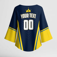 Custom Chattogram Cricket Royals Kimono Sleeve Blouse Passion Power Purpose - Wonder Print Shop