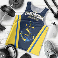 Custom Chattogram Cricket Royals Men Tank Top Passion Power Purpose - Wonder Print Shop