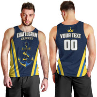 Custom Chattogram Cricket Royals Men Tank Top Passion Power Purpose - Wonder Print Shop