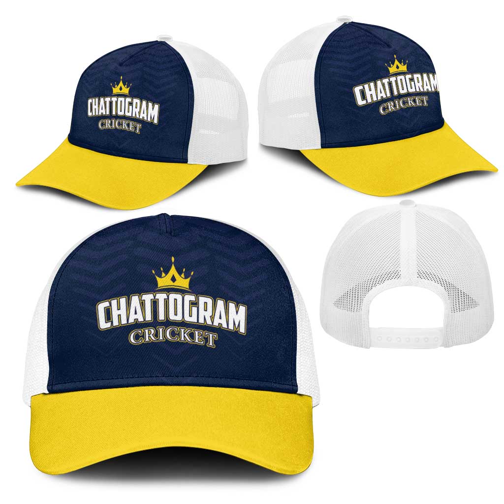Chattogram Cricket Royals Mesh Trucker Cap Passion Power Purpose - Wonder Print Shop