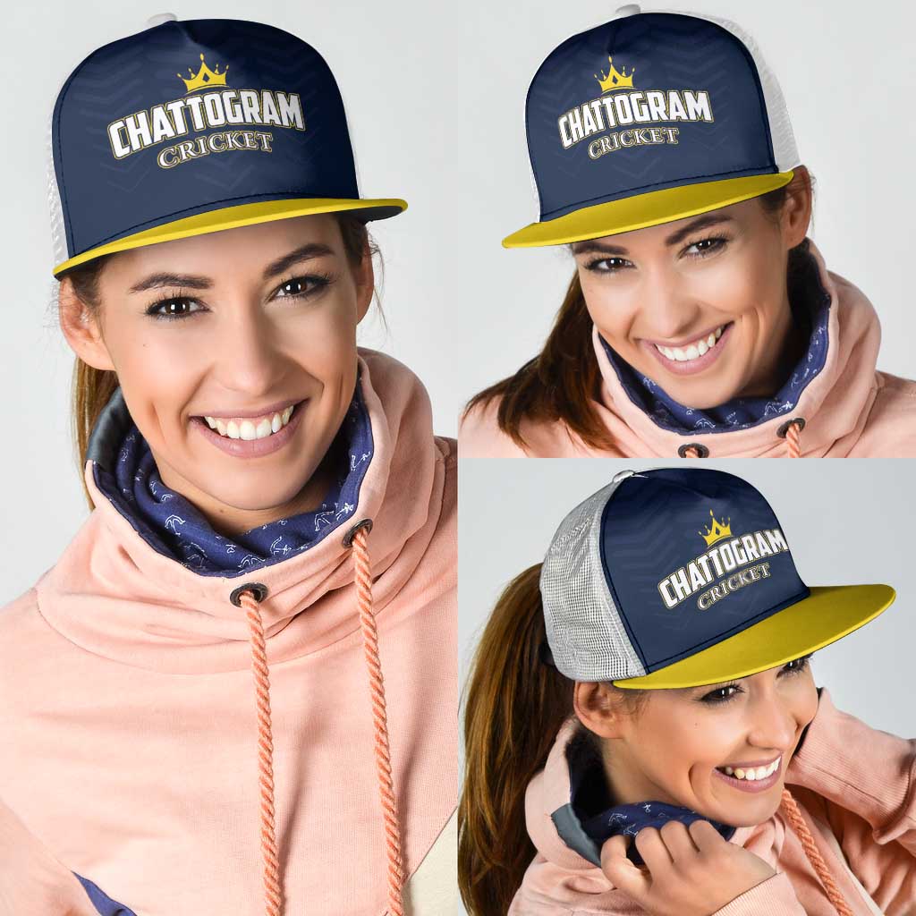 Chattogram Cricket Royals Mesh Trucker Cap Passion Power Purpose - Wonder Print Shop