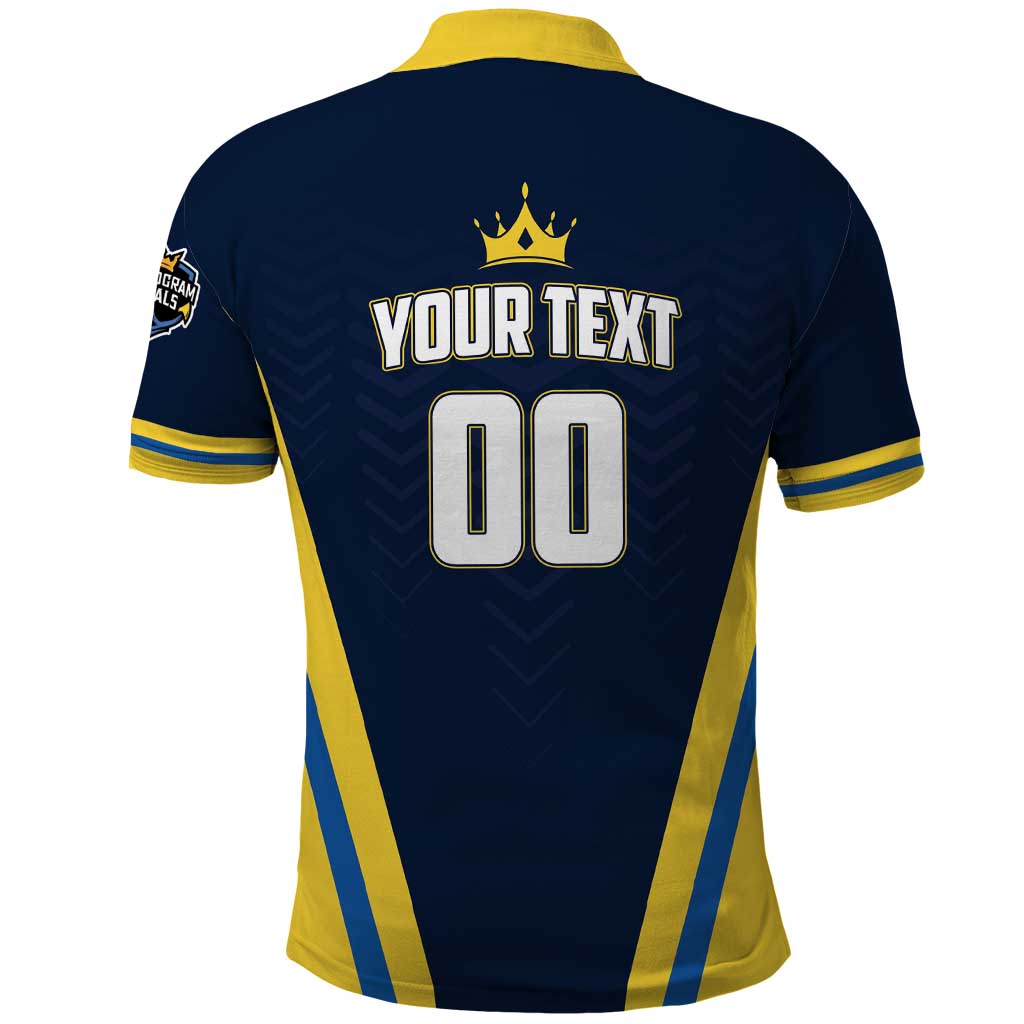 Custom Chattogram Cricket Royals Polo Shirt Passion Power Purpose - Wonder Print Shop