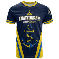Custom Chattogram Cricket Royals T Shirt Passion Power Purpose - Wonder Print Shop