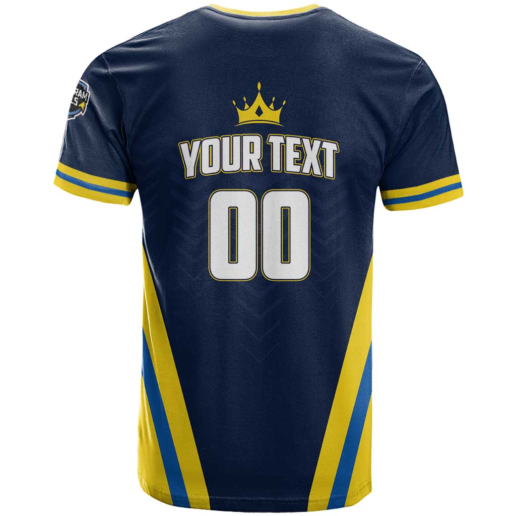 Custom Chattogram Cricket Royals T Shirt Passion Power Purpose - Wonder Print Shop