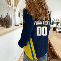 Custom Chattogram Cricket Royals Women Casual Shirt Passion Power Purpose - Wonder Print Shop