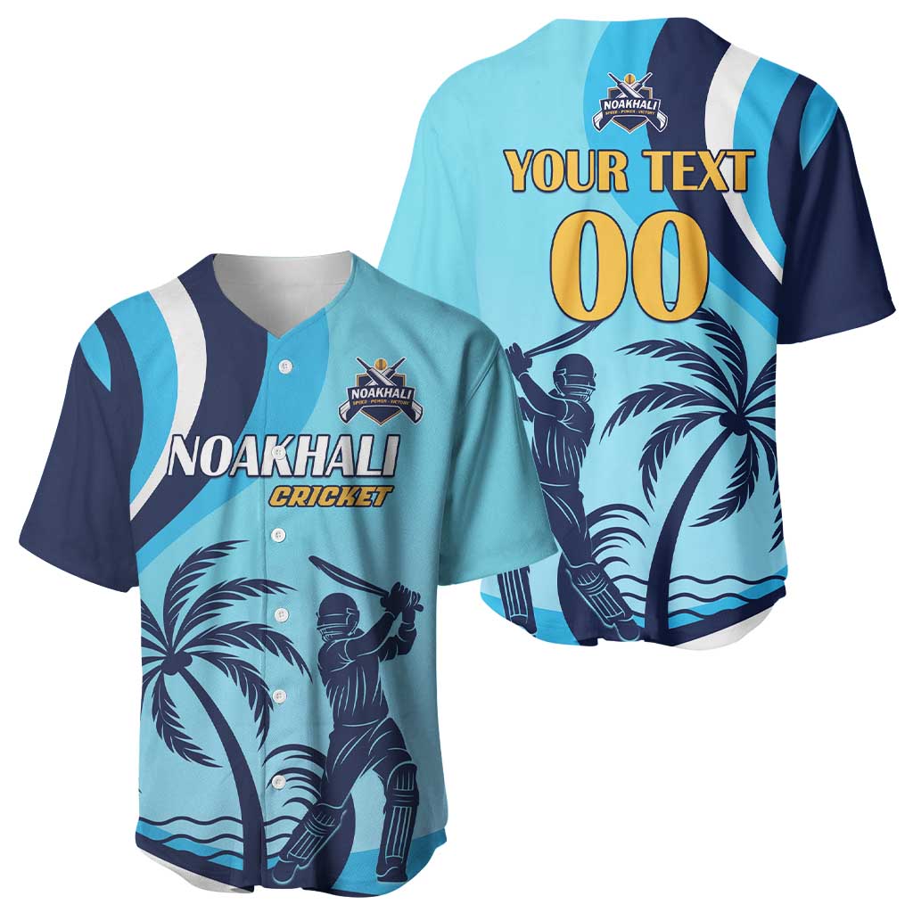 Custom Noakhali Cricket Express Baseball Jersey Speed Power Victory - Wonder Print Shop