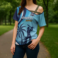 Custom Noakhali Cricket Express Cross Shoulder Shirt Speed Power Victory - Wonder Print Shop