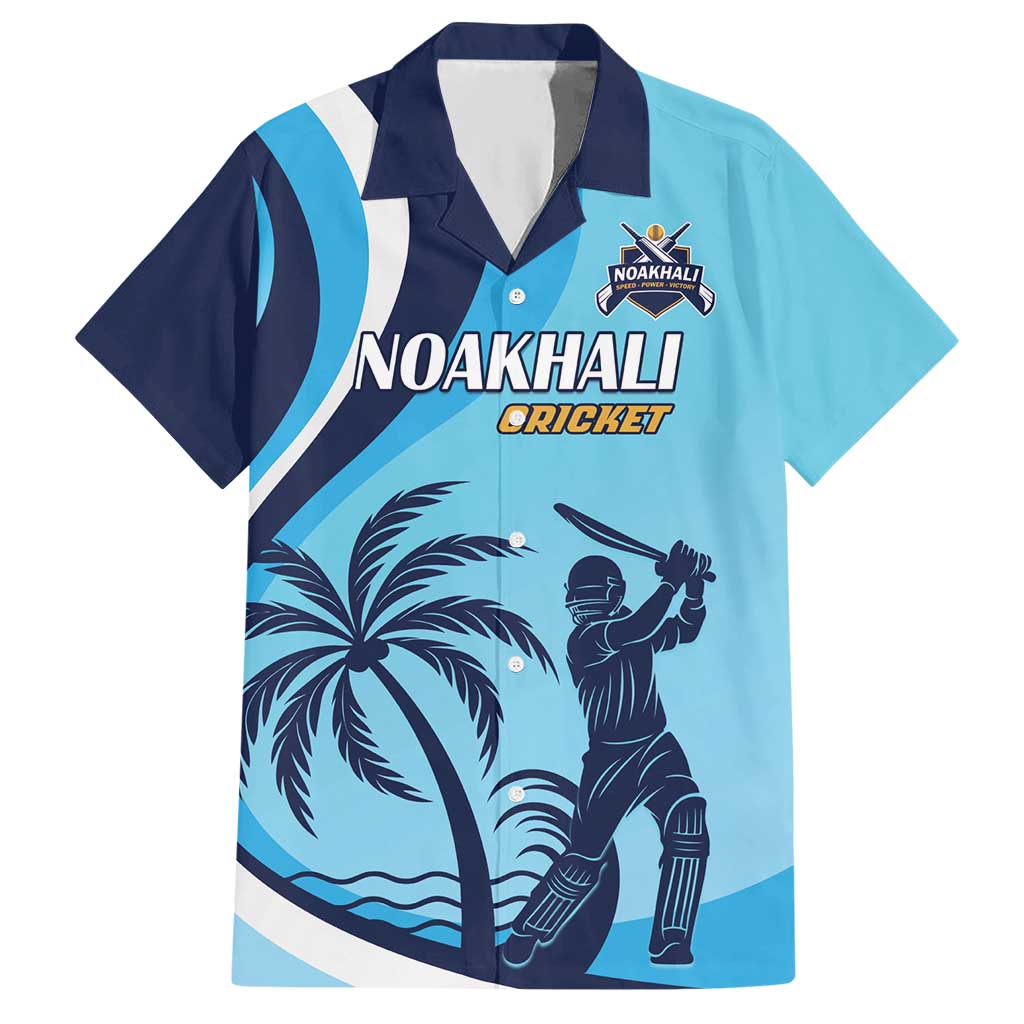 Custom Noakhali Cricket Express Hawaiian Shirt Speed Power Victory - Wonder Print Shop