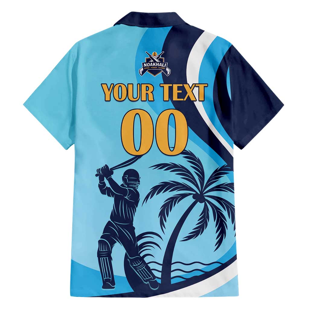 Custom Noakhali Cricket Express Hawaiian Shirt Speed Power Victory - Wonder Print Shop