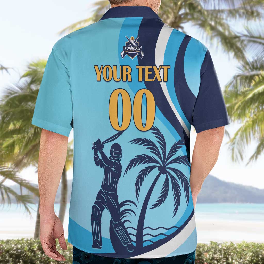 Custom Noakhali Cricket Express Hawaiian Shirt Speed Power Victory - Wonder Print Shop