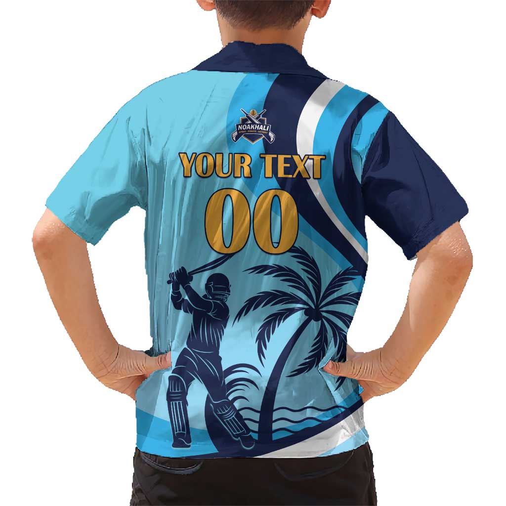 Custom Noakhali Cricket Express Hawaiian Shirt Speed Power Victory - Wonder Print Shop