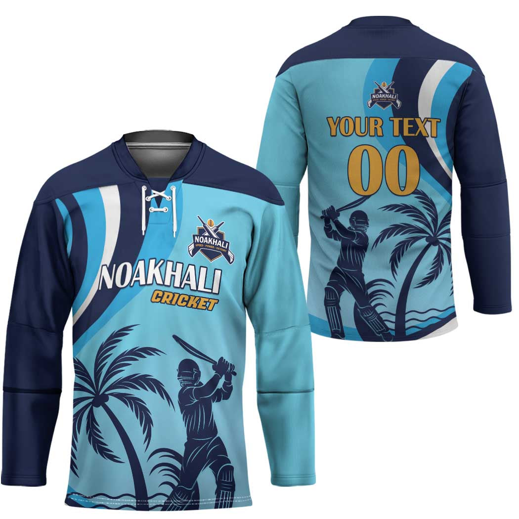 Custom Noakhali Cricket Express Hockey Jersey Speed Power Victory - Wonder Print Shop