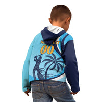 Custom Noakhali Cricket Express Kid Hoodie Speed Power Victory - Wonder Print Shop