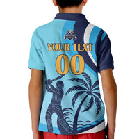 Custom Noakhali Cricket Express Kid Polo Shirt Speed Power Victory - Wonder Print Shop
