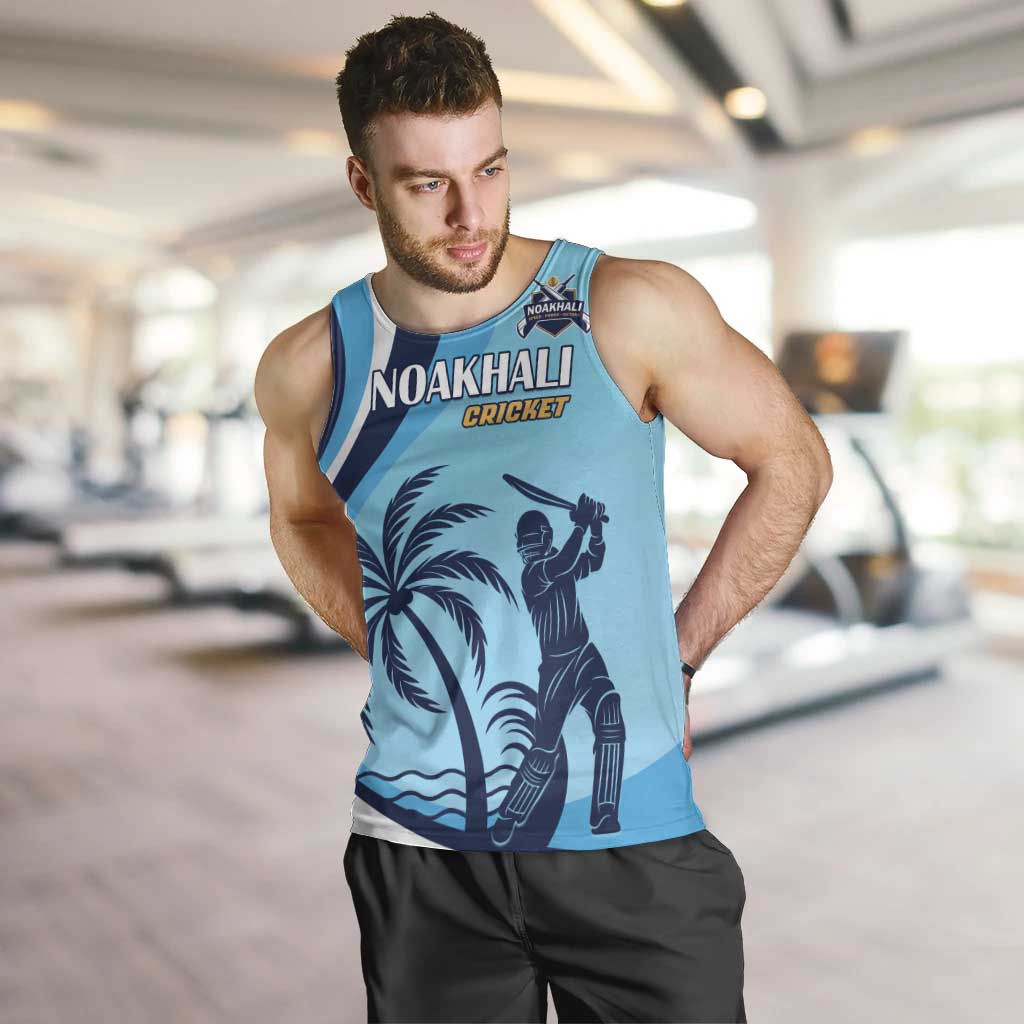 Custom Noakhali Cricket Express Men Tank Top Speed Power Victory - Wonder Print Shop