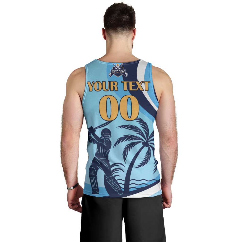 Custom Noakhali Cricket Express Men Tank Top Speed Power Victory - Wonder Print Shop