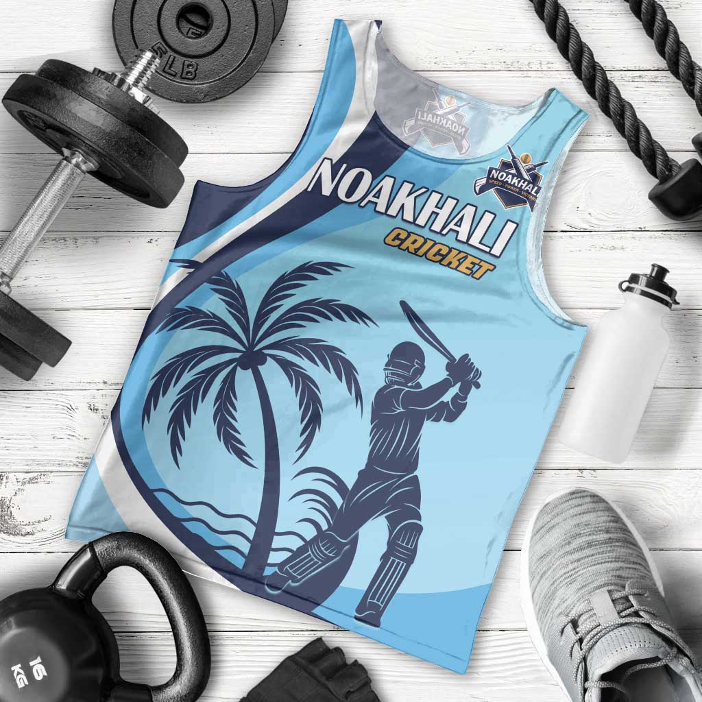 Custom Noakhali Cricket Express Men Tank Top Speed Power Victory - Wonder Print Shop