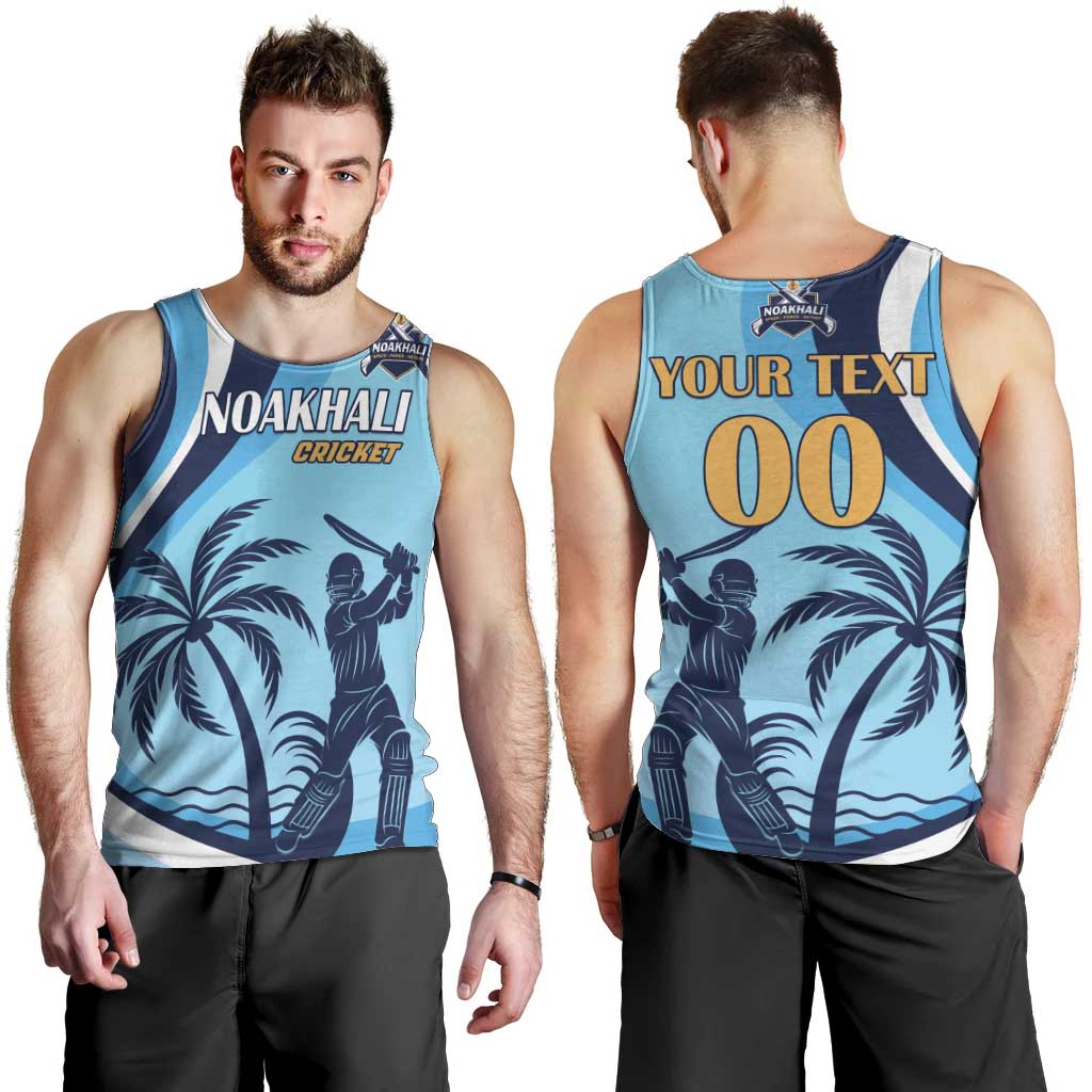 Custom Noakhali Cricket Express Men Tank Top Speed Power Victory - Wonder Print Shop