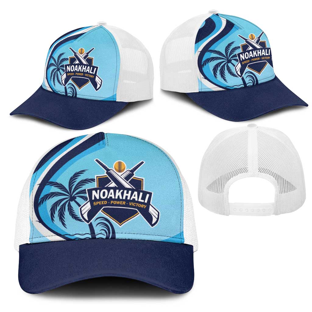 Noakhali Cricket Express Mesh Trucker Cap Speed Power Victory - Wonder Print Shop