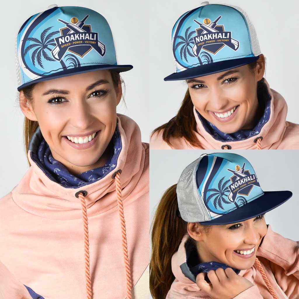 Noakhali Cricket Express Mesh Trucker Cap Speed Power Victory - Wonder Print Shop