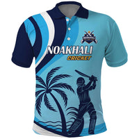 Custom Noakhali Cricket Express Polo Shirt Speed Power Victory - Wonder Print Shop