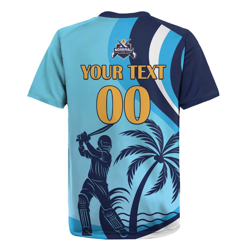 Custom Noakhali Cricket Express Rugby Jersey Speed Power Victory - Wonder Print Shop