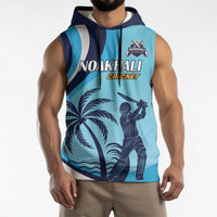 Custom Noakhali Cricket Express Sleeveless Hoodie Speed Power Victory - Wonder Print Shop