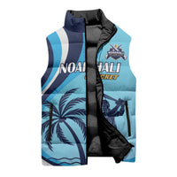Custom Noakhali Cricket Express Sleeveless Puffer Jacket Speed Power Victory - Wonder Print Shop