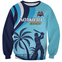 Custom Noakhali Cricket Express Sweatshirt Speed Power Victory - Wonder Print Shop