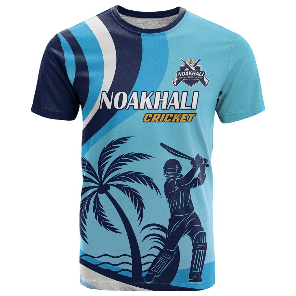 Custom Noakhali Cricket Express T Shirt Speed Power Victory - Wonder Print Shop