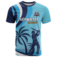 Custom Noakhali Cricket Express T Shirt Speed Power Victory - Wonder Print Shop