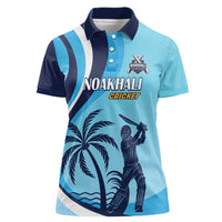 Custom Noakhali Cricket Express Women Polo Shirt Speed Power Victory - Wonder Print Shop