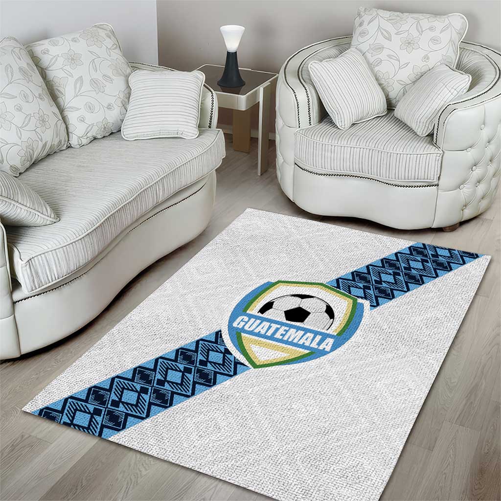 Guatemala Football Area Rug La Azul y Blanco Come On