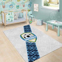 Guatemala Football Area Rug La Azul y Blanco Come On