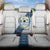 Guatemala Football Back Car Seat Cover La Azul y Blanco Come On
