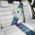 Guatemala Football Back Car Seat Cover La Azul y Blanco Come On