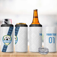 Custom Guatemala Football 4 in 1 Can Cooler Tumbler La Azul y Blanco Come On