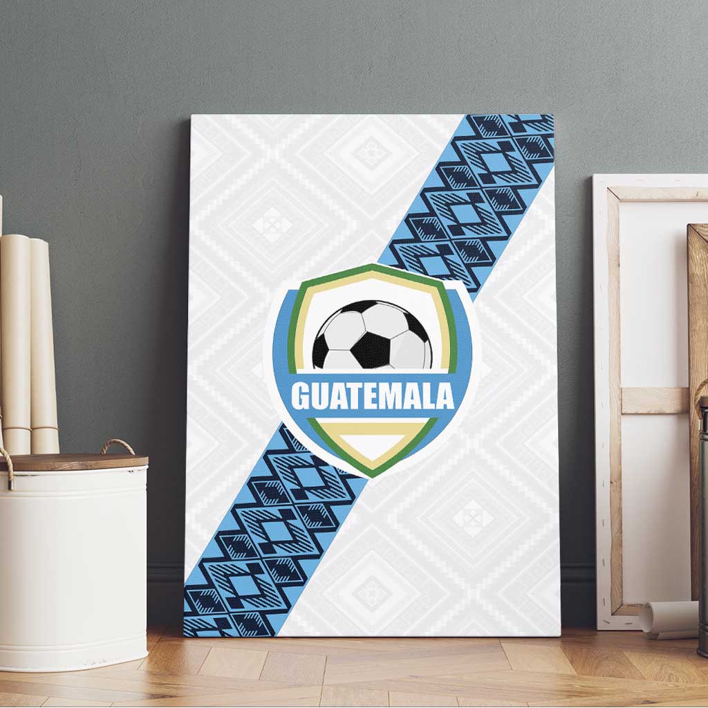 Guatemala Football Canvas Wall Art La Azul y Blanco Come On