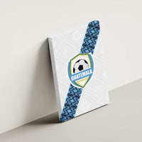Guatemala Football Canvas Wall Art La Azul y Blanco Come On