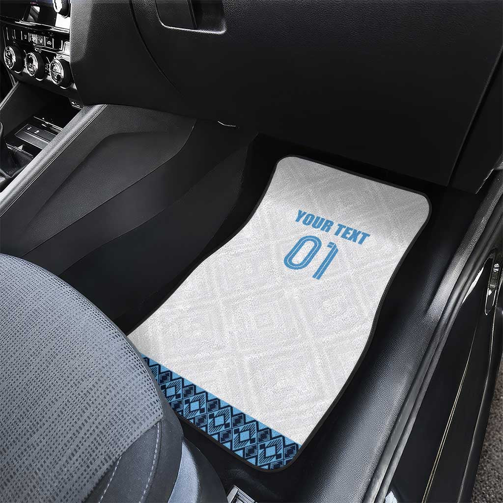 Guatemala Football Car Mats La Azul y Blanco Come On