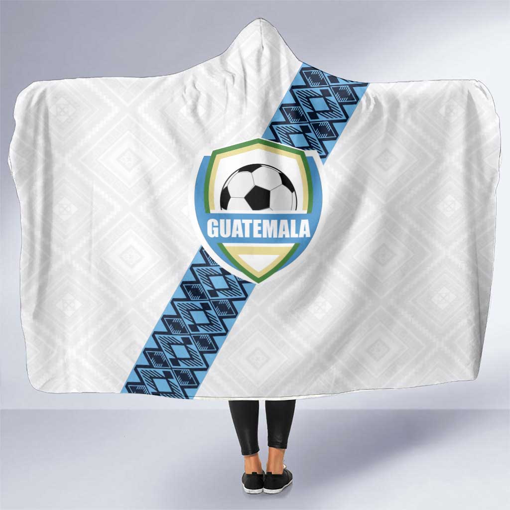 Guatemala Football Hooded Blanket La Azul y Blanco Come On