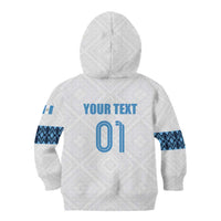 Custom Guatemala Football Kid Hoodie La Azul y Blanco Come On